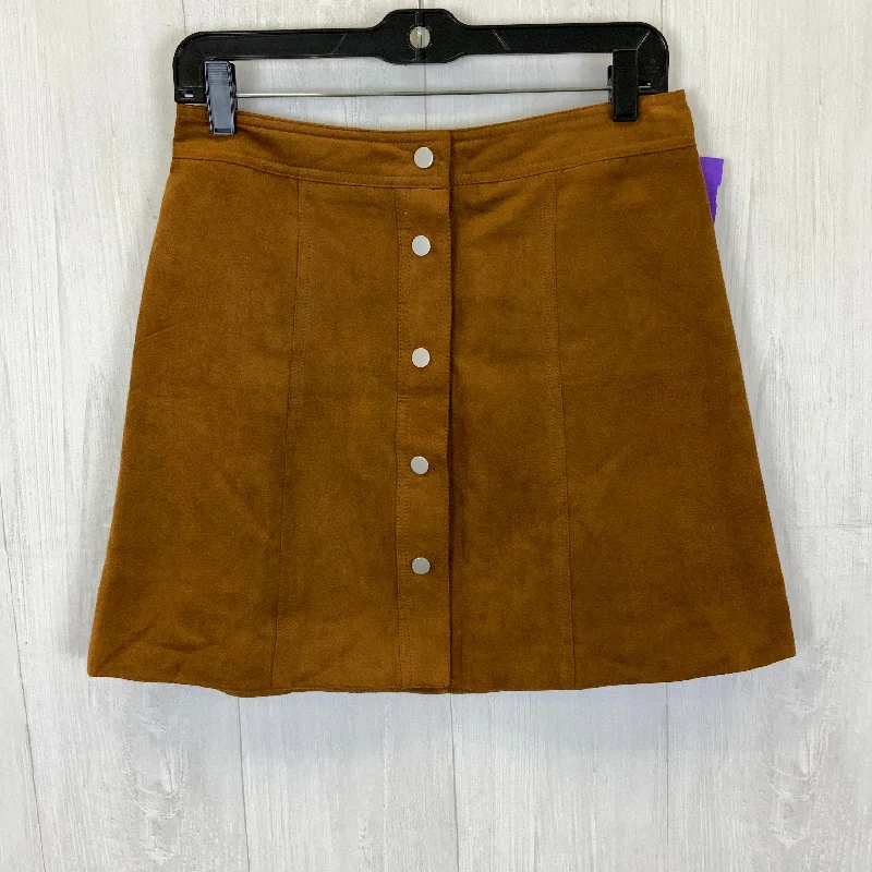 Brown Skirt Mini & Short Forever 21, Size S Soft Mini Skirt