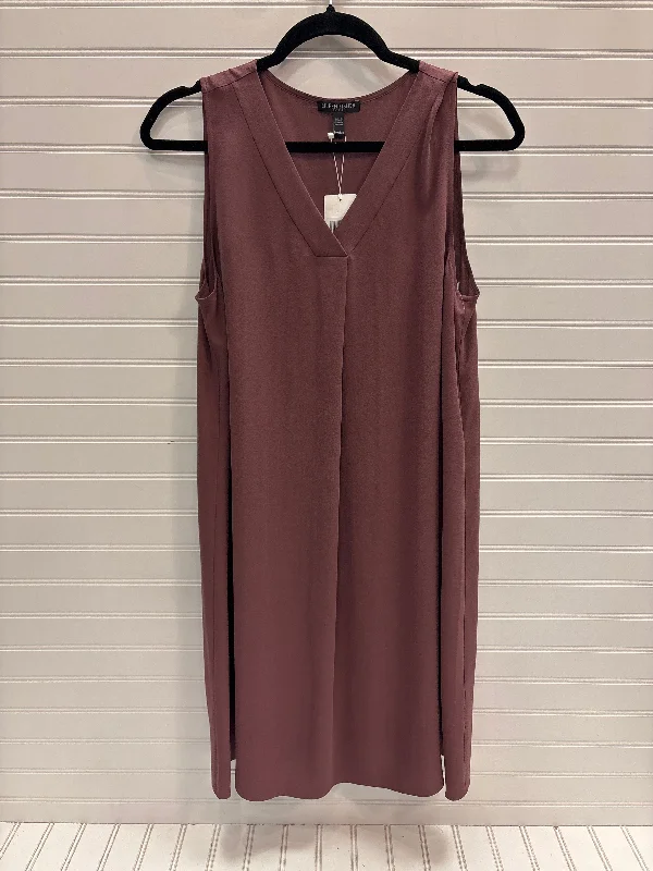 Dress Casual Midi By Eileen Fisher In Mauve, Size: Mp Ribbed Midi Skirt