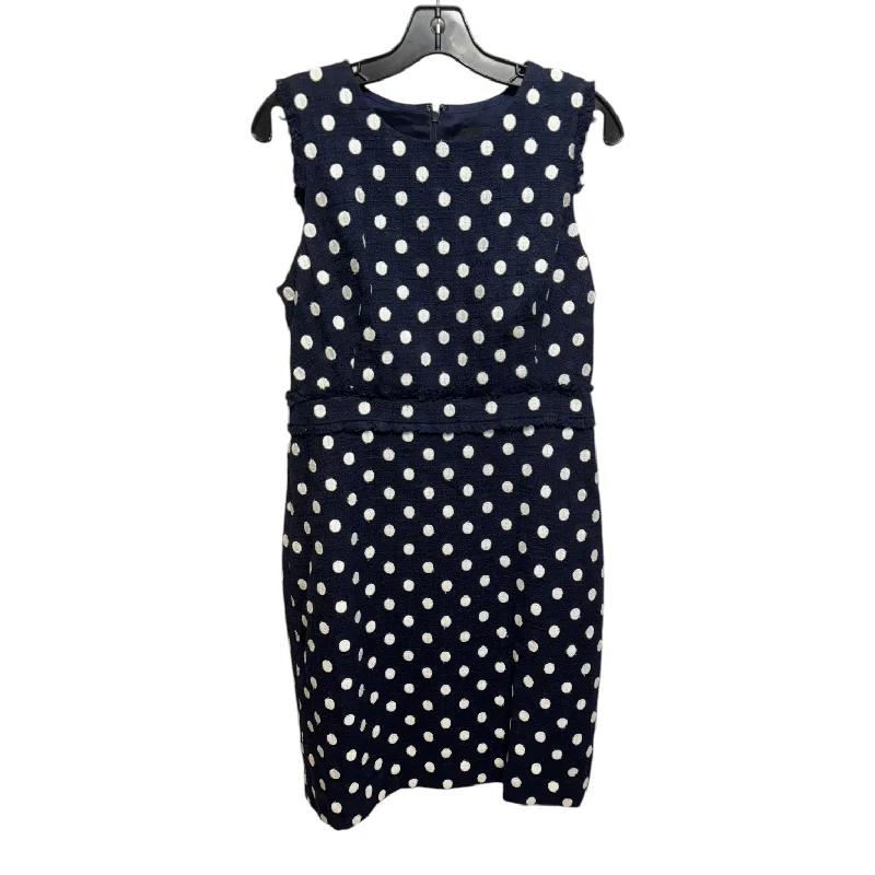 Dress Casual Midi By J. Crew In Polkadot Pattern, Size: 10 Midi Skirt Casual