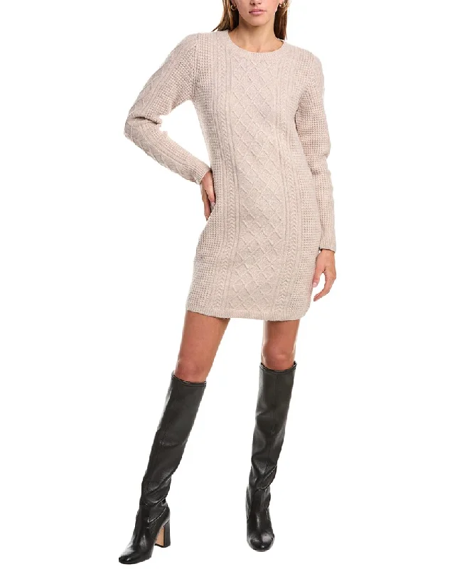 525 America Cable Sweaterdress Cozy Dress Sweater