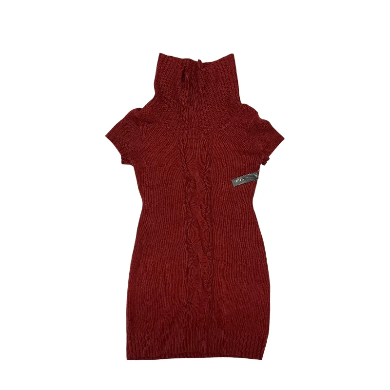 Dress Sweater By Ana In Red, Size:M Sweater Dress Twist