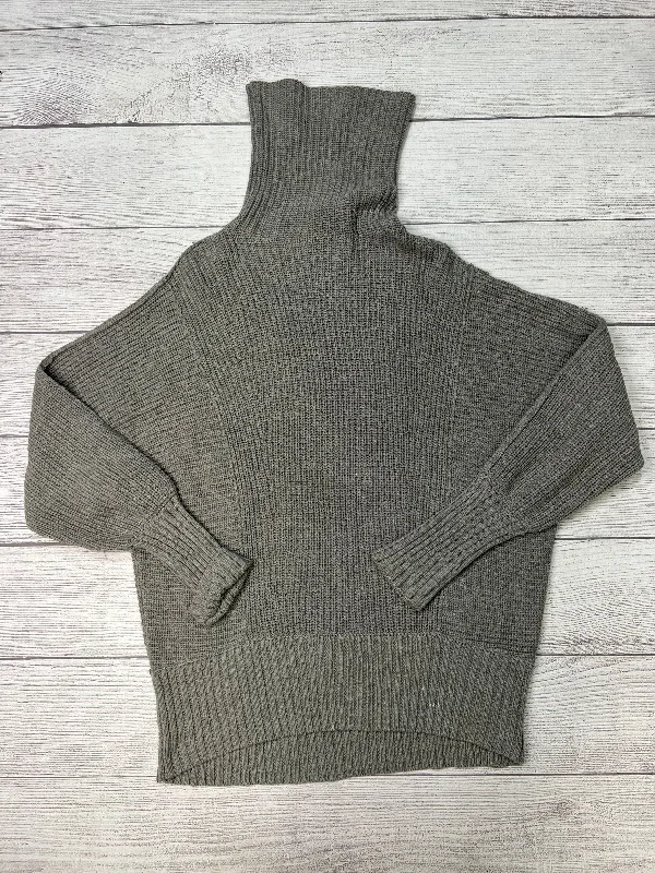 Dress Sweater By Free People In Grey, Size: S Knit Sweater Dress